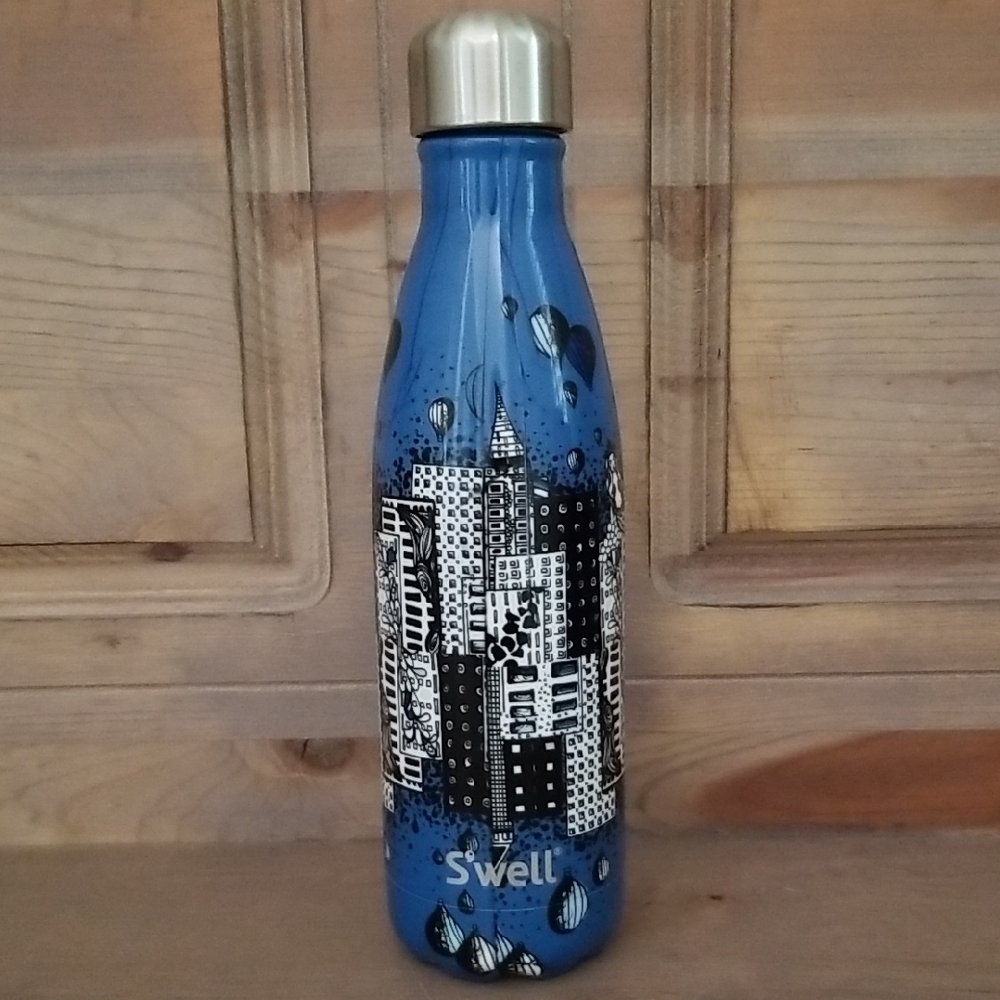 S'well Kelsey Montague Art + Starbucks Stainless Steel Bottle